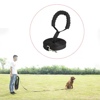 

LemonBest Dog Lead Rope The Sponge Handle Dog Lead Rope Training Lead For Camping Tracking Training Handle Dog Leash