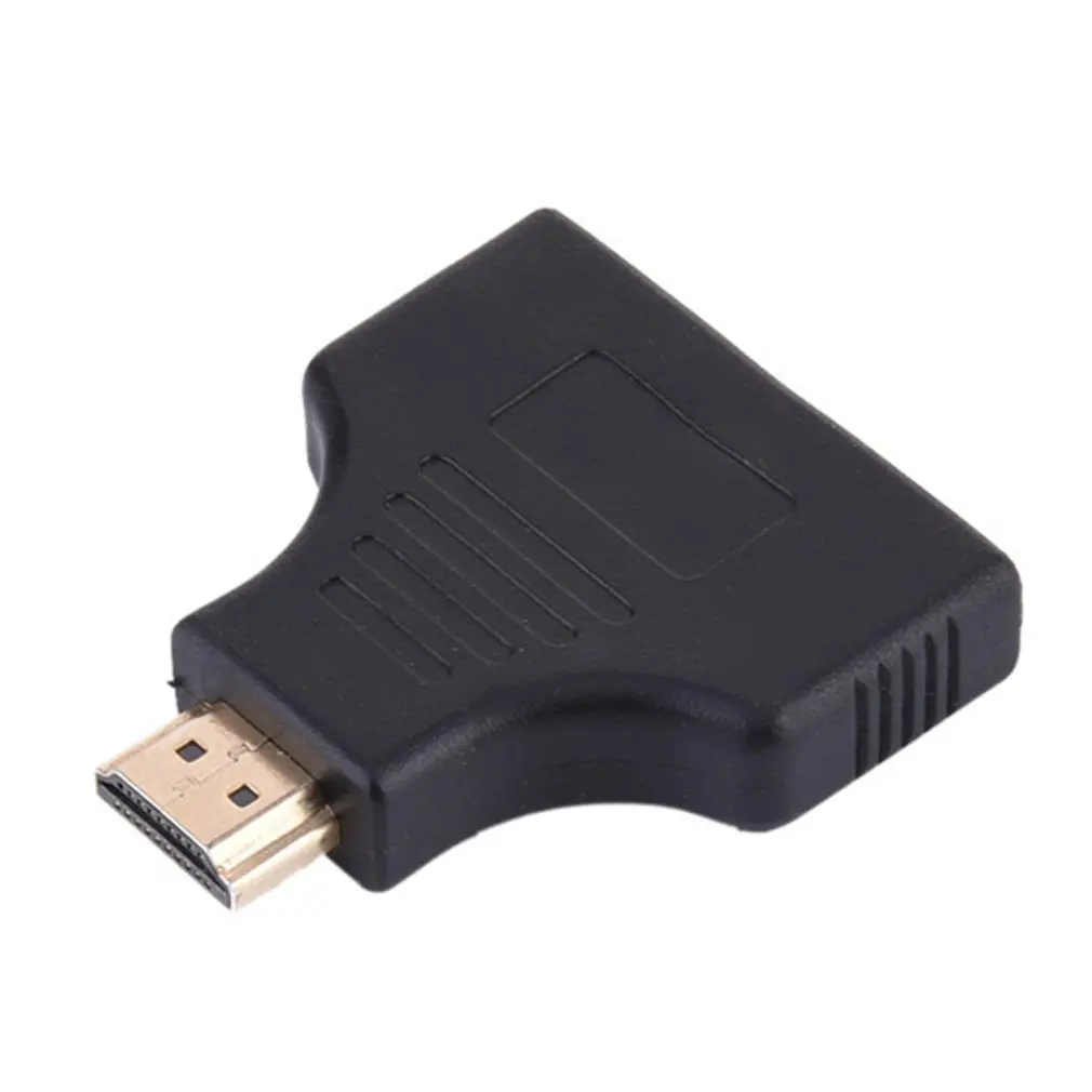 1080P HDMI порты мужчин и 2 женщин 1 в 2 из сплиттер адаптер конвертер для ТВ дропшиппинг