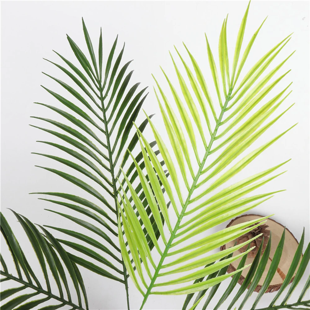 Garden Wedding Artificial Palm Leaf Folium Cycas Simulation Plants Fern Leaves 