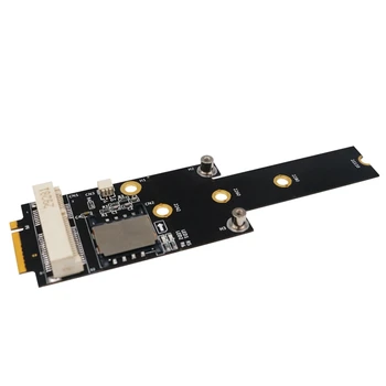 

Mini PCI-E to M.2(NGFF ) Key M Adapter with SIM Card Slot for WiFi/WWAN/LTE Module