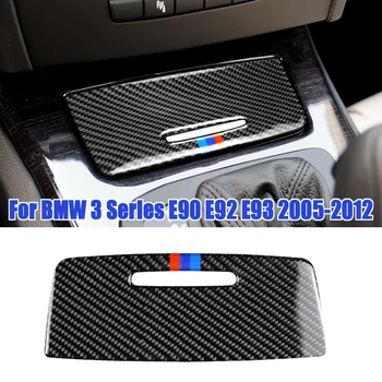 

Real Airspeed Carbon Fiber For BMW E90 E92 E93 3 Series 2005-2012 Car Storage Box Panel Cover Stickers Interior Trim Decoration