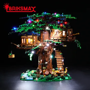 

BriksMax Led Light Up Kit For Ideas Series Tree House toys Building Blocks Lighting Set Compatible With 21318 (Spring Show)