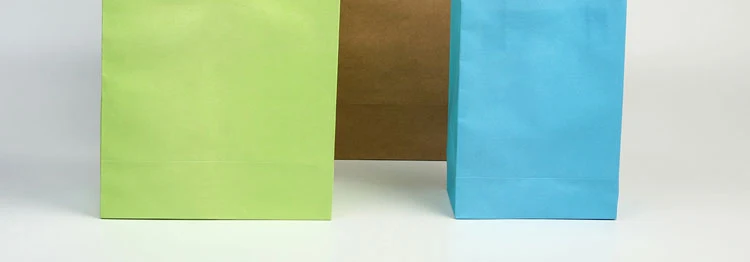 Красочная небольшая крафт-бумага подарочная сумка с ручкой праздничные украшения сумки Свадьба День рождения Свадьба вечеринка подарок крафт бумажные сумки