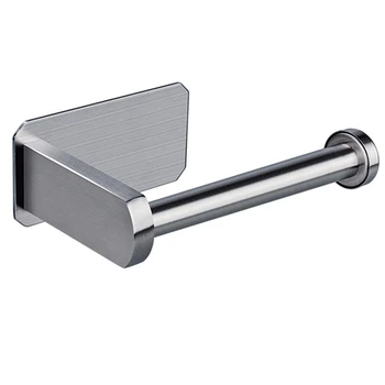 

Wall Mount Toilet Paper Holder Stainless Steel Bathroom Kitchen Roll Paper Rack Tissue Towel Accessories Rack Holders
