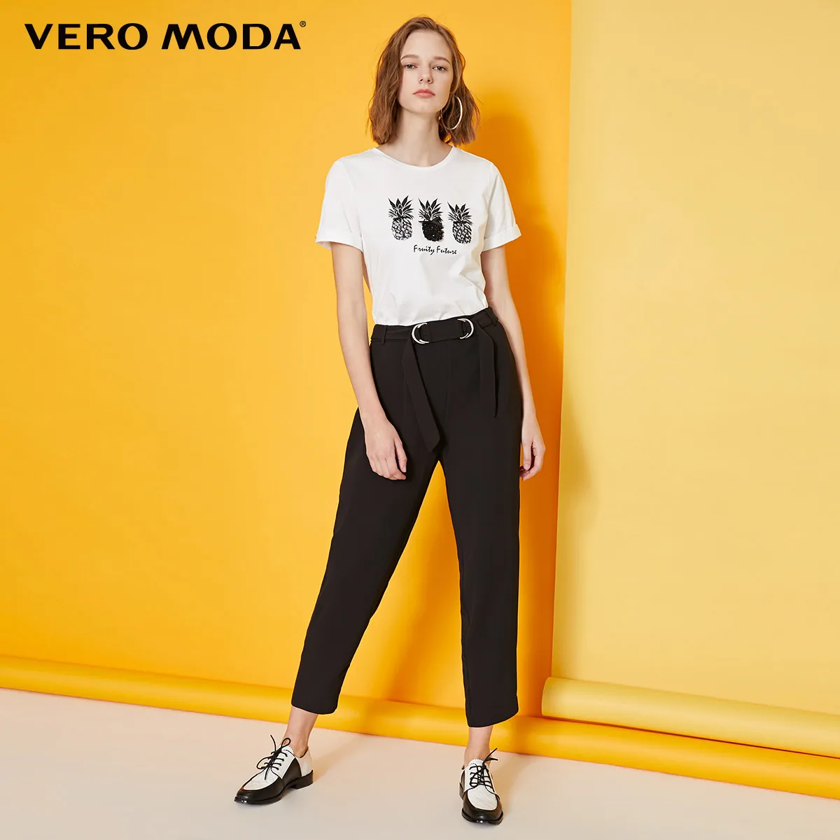 Vero Moda женские укороченные брюки со средней посадкой | 319250503