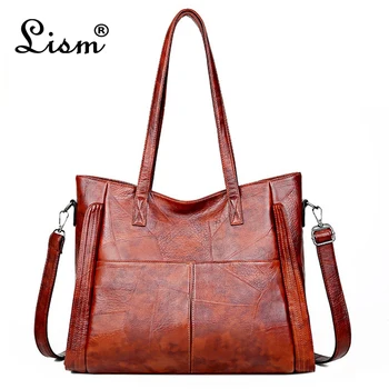 

Luxury Handbag Women Bags Designer High Capacity PU Leather Handbags Vintage Crossbody Bags for Women 2020 Lady Travel Tote Bag