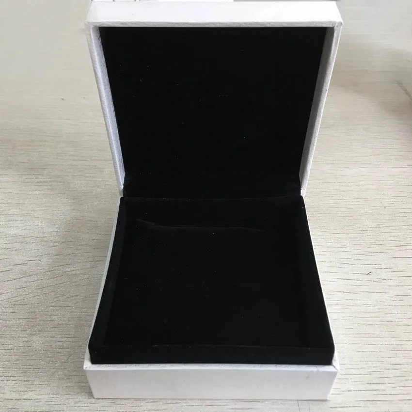 9*9*4 см упаковочная бумажная коробка браслет ювелирные изделия дисплей кольцо браслет серьги Подарочная бархатная коробка совместима с европейскими ювелирными изделиями