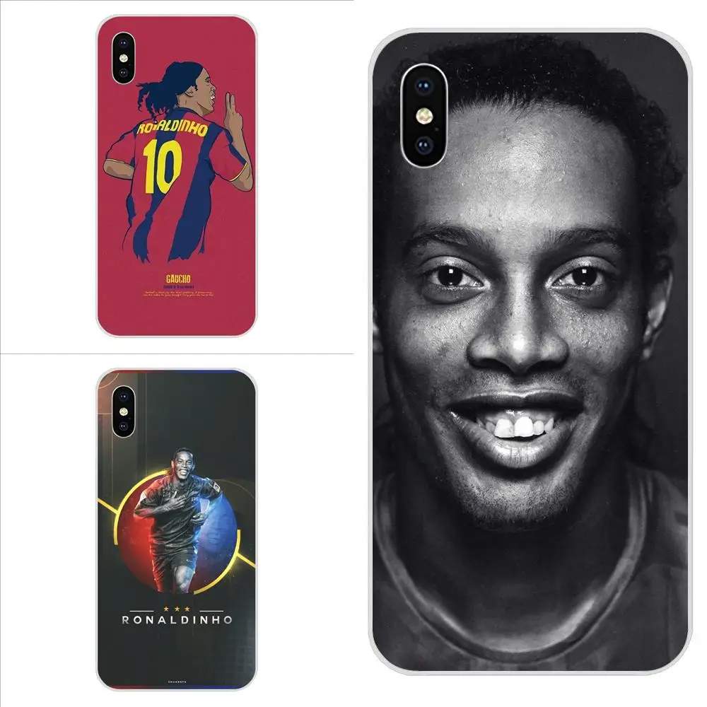 

TPU Shell Fashion Footballer Ronaldinhos For Xiaomi Redmi Mi 4 7A 9T K20 CC9 CC9e Note 7 9 Y3 SE Pro Prime Go Play
