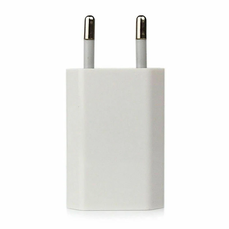 Европейский штепсельный разъем USB AC для путешествий настенное зарядное