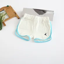 Летняя одежда в Корейском стиле, повседневные спортивные детские шорты для мальчиков и девочек, освежающий тонкий гусеничный, поколение жира