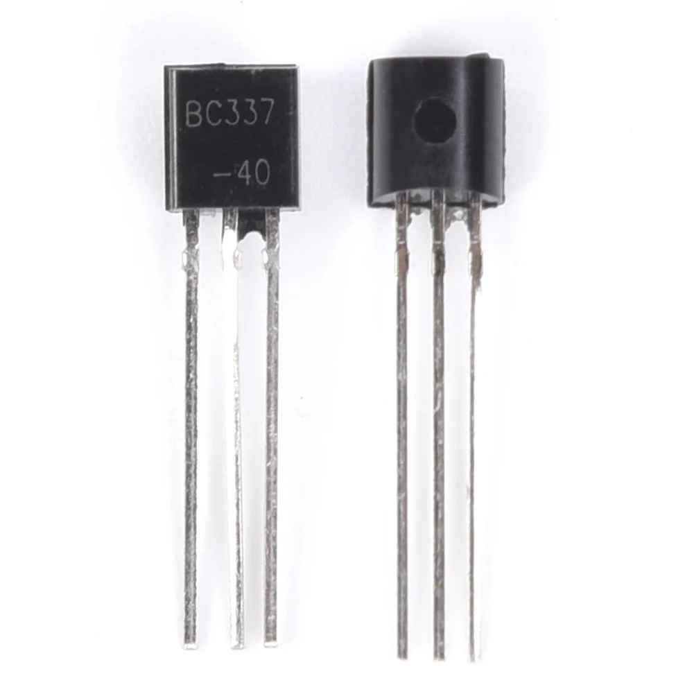 200Pcs Transistors Kit,10 Values Silicon Transistors Assortment with Transparent Box Convenient Storage for Electronic Professionals