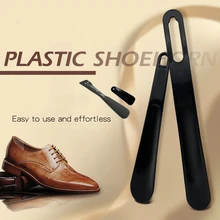 Chausse pied professionnel en plastique noir, 4 longueurs, Flexible, robuste, anti dérapant, 16cm, 24cm, 25cm, 30cm