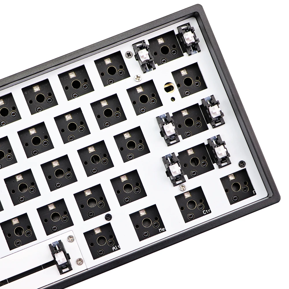 Programável com Fio Barra de Espaço Quente Swap Bluetooth Dividir Cereja mx Interruptores Teclado Mecânico Faça Você Mesmo Kit Gk61 Gk61x Gk61xs Rgb - Imagem 4