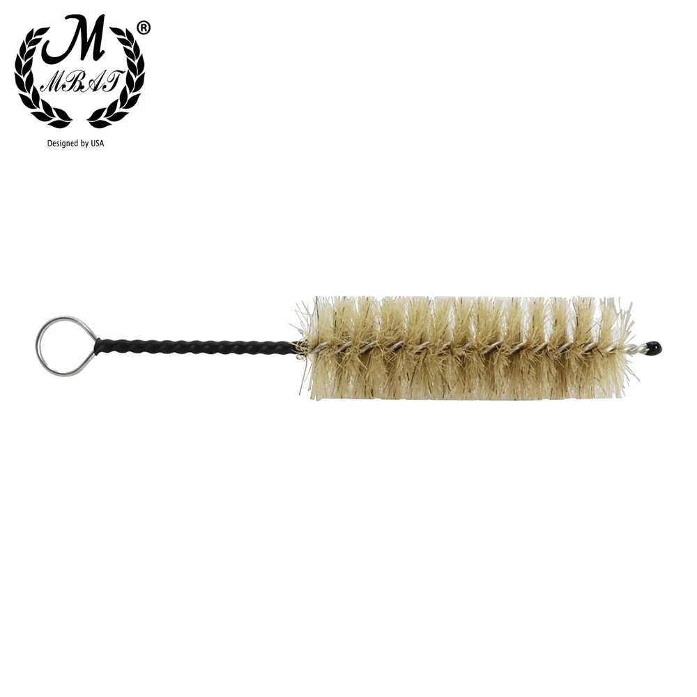 Description Picture 6 of itemM MBAT 2 Pcs/Set Trumpet Piston Brush Brass Musical Instrument Accessories Horn Tuba Trombone Cornet Maintenance Cleaning Tool