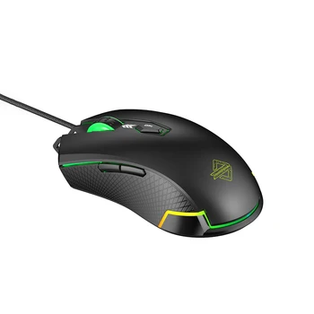 

Ajazz AJ203 USB Wired Gaming Mouse 7 Button 3000DPI RGB Backlit Mice Optical Ergonomics Gaming Mouse For Esport Notebook Gamer