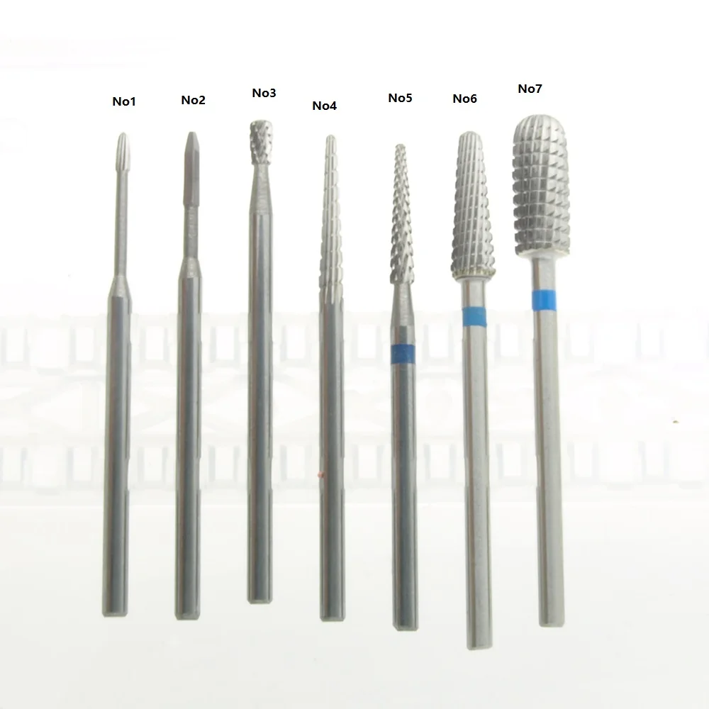 1Pc Nail Drill Bit Hot Medical Stainless Steel Burr Manicure Cutters Cuticle Clean Nail Drill Accessories Foot Care Tools 30pcs electric milling cutters for pedicure manicure files cuticle burr nail tools stainless steel nail drill bit rotery