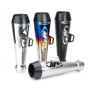 

51mm Universal Motorcycle Exhaust Pipe Moto Escape GP For M4 Exhaust Motocross Dirt Bike Cross ATV Dit Bike Racing