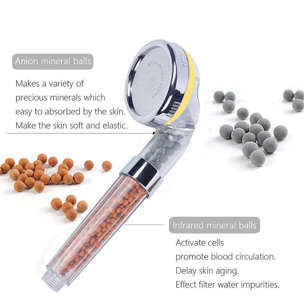 ZhangJi Aroma scent filter replacement of shower head handhold Vitamin C