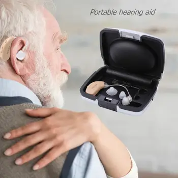 

KXW604 Hearing Aids Mini Size Ear Micro Wireless For Elderly Best Sound Voice Amplifier Invisible Hearing Device For Right/Left