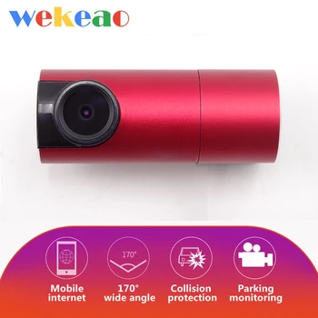 

Wekeao Car DVR Wifi Camera Digital Video With 1080P HD Night Vision 24H Park Loop Recording Drive Recorder 170 degree wide angle