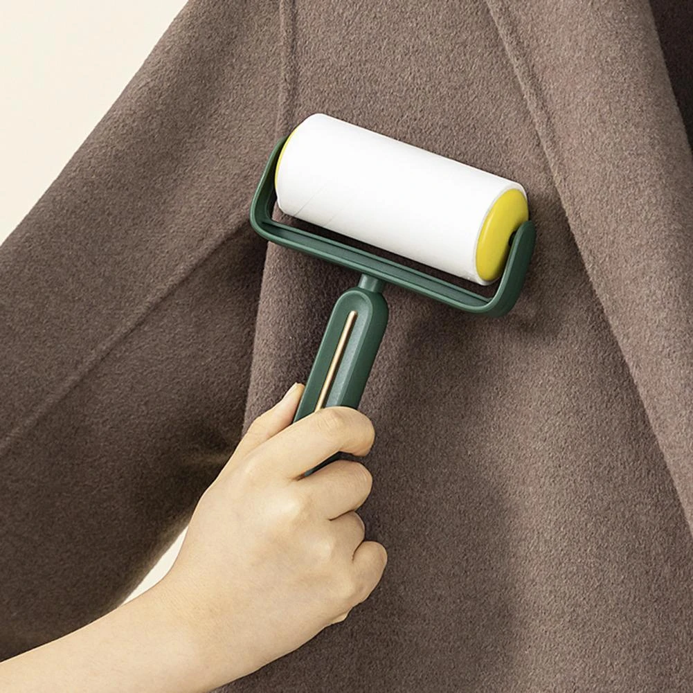 Dust Cleaner Lint Stickers Roller Clean for Clothes Pet Hair Carpet Remover Tool