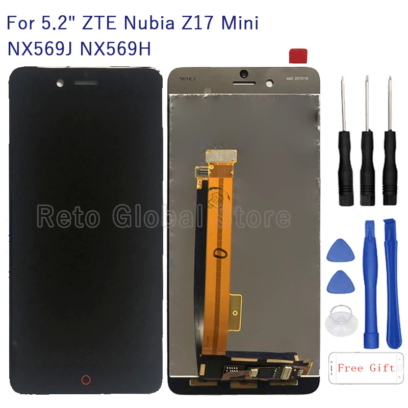 5 2 &quotоригинальный для zte Nubia Z17 Mini NX569J NX569H ЖК-дисплей сенсорный экран дигитайзер