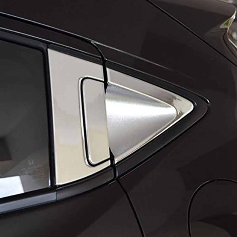 Задняя дверь, боковое окно, треугольная крышка, наружные части для Honda для Hr-V Hrv-, автомобильные аксессуары, 6 шт. Abs, боковая задняя дверь Han