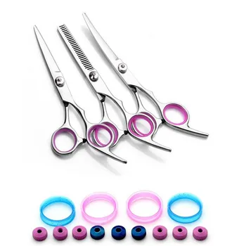 

Pet Stainless Steel Hair Scissors Hairdressing Cutting Supplies Shears Dog Comb Haircut Machine Cat Dog Beauty Set Groom Suit