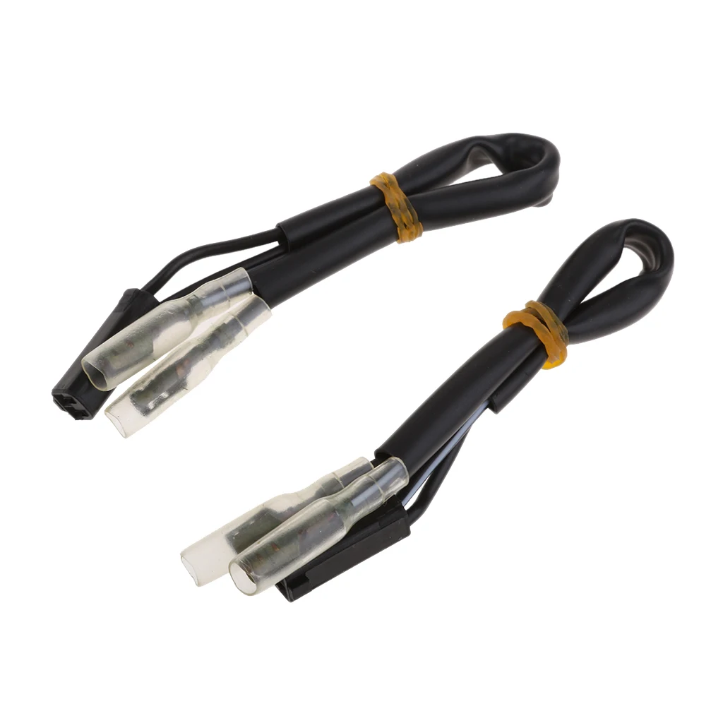 Pair Of Adapter Indicators Headlights Plug Arrows Plastic Vespa For Suzuki 1300r