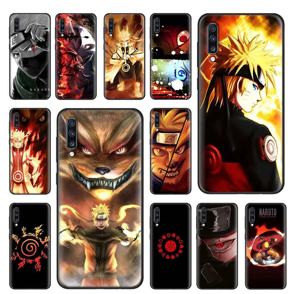 the nine tailed fox fangs red eyes naruto Soft Case For Samsung Galaxy A51 A71 5G A80 A70 A70s A50 A50s A40 A30 A20 A10 TPU | Мобильные