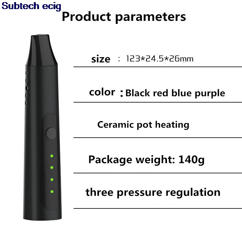 Оригинальный испаритель Delta Vaporizer Kit электронная сигарета с сушилкой для травяных