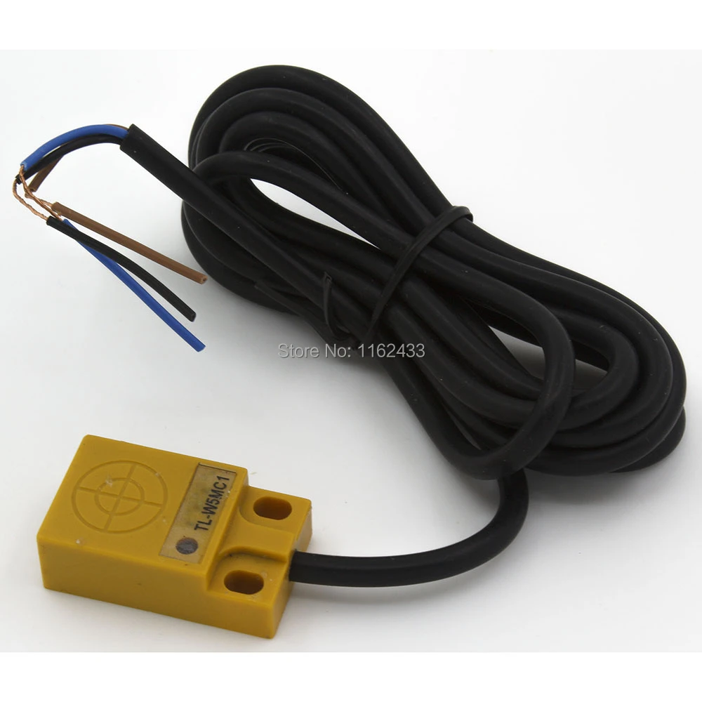 TL-W5MC1 5 mm 3 Fil Inductive Proximity Sensor Detection Switch négatif Positif Négatif courant continu 6-36 V K9