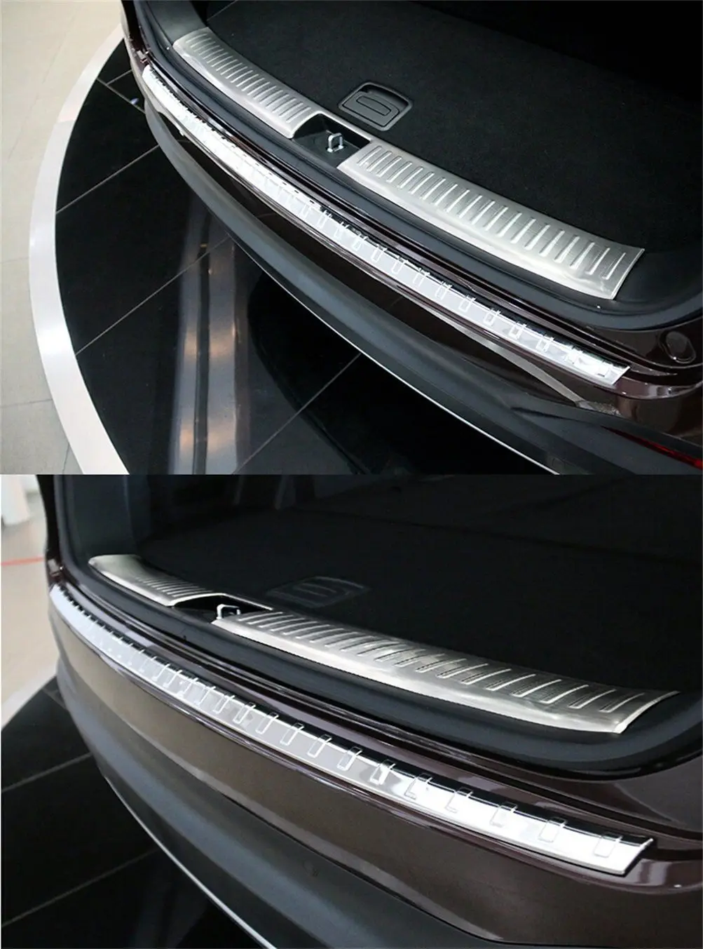 Подходит для Kia Sorento-18 из нержавеющей стали задний наружный бампер накладка покрышка автомобильные аксессуары модификация автомобиля