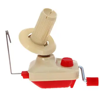 

Hand Operated Knitting Machine Handheld Yarn Winder Fiber String Line Ball Coiler Winding Manual Wool Winder Sewing Accessories