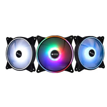 

HUANANZHI AX120 PC case fan 12CM SYS fan case radiators LED noiseless cooling fan for desktop