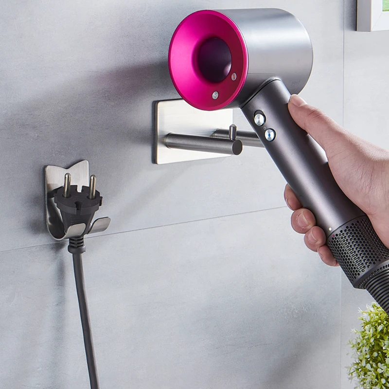 Стойку Фен держатель водонепроницаемый пыли из нержавеющей стали для Dyson