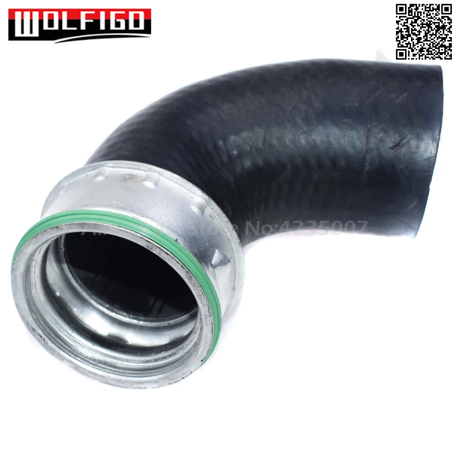 WOLFIGO Turbo Intercooler Hose Pipe 3B0145838 For Audi A4 B6 B7 for Skoda SuperB for VW Passat 1.9 2.0 TDI 3B0 145 838 A New