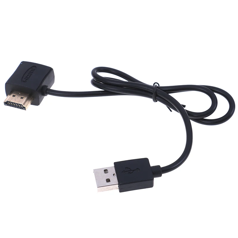 Портативный 50 см USB 2 0 HDMI адаптер Папа мама удлинитель питания Соединительный