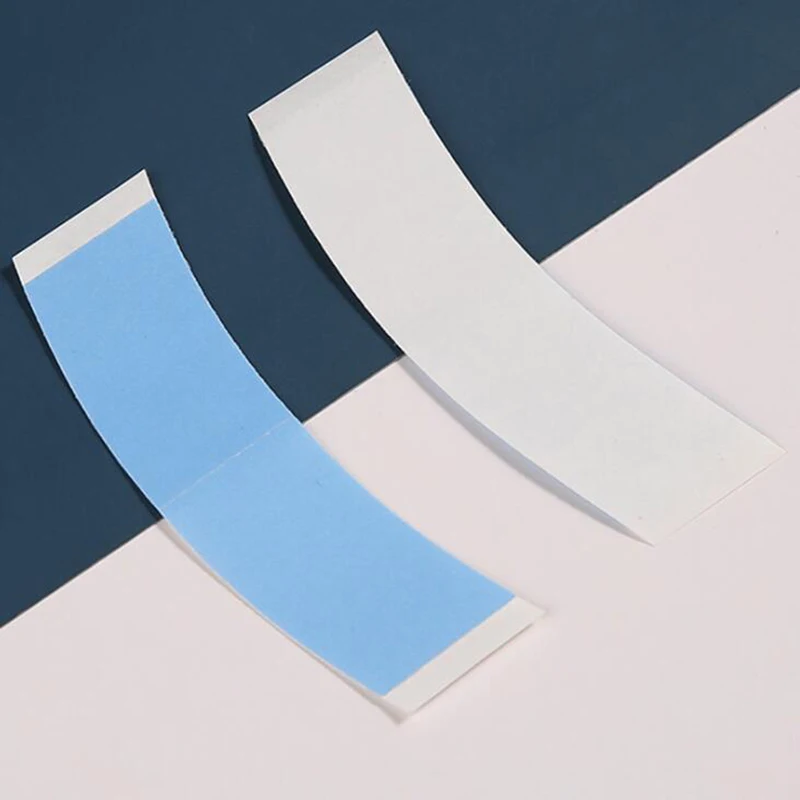 36pcs Blue Lace Front Waterproof Wig Tape Double Adhesive Tape Strips For Toupee/Lace Wig Hair System Adhesive