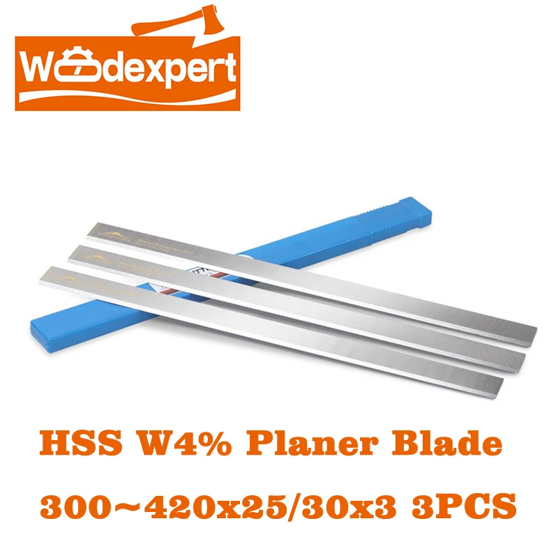 HSS Planer Blade Knife W4 for Jointer&Surface Woodworking Planer/Wood Line Routing Machine(Length300/310/320/350/400/420mm) band saw machine