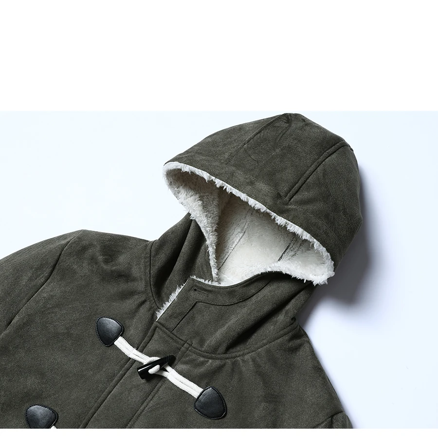 Мужская куртка из искусственной замши SIMWOOD, повседневная теплая длинная куртка, брендовая уличная одежда, модель 180527 на зиму