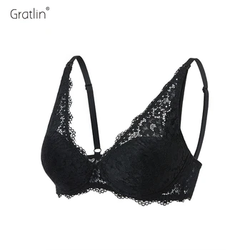 

Women's Sexy Lace Nursing Bra Pregnancy Wirefree Lightly Padded Bralette for Breastfeeding Plus Size