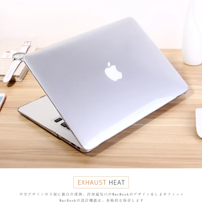 Новый прозрачный жесткий чехол для ноутбука Apple Macbook Air 11 6 13 3 Pro Retina 12 15 с сенсорной