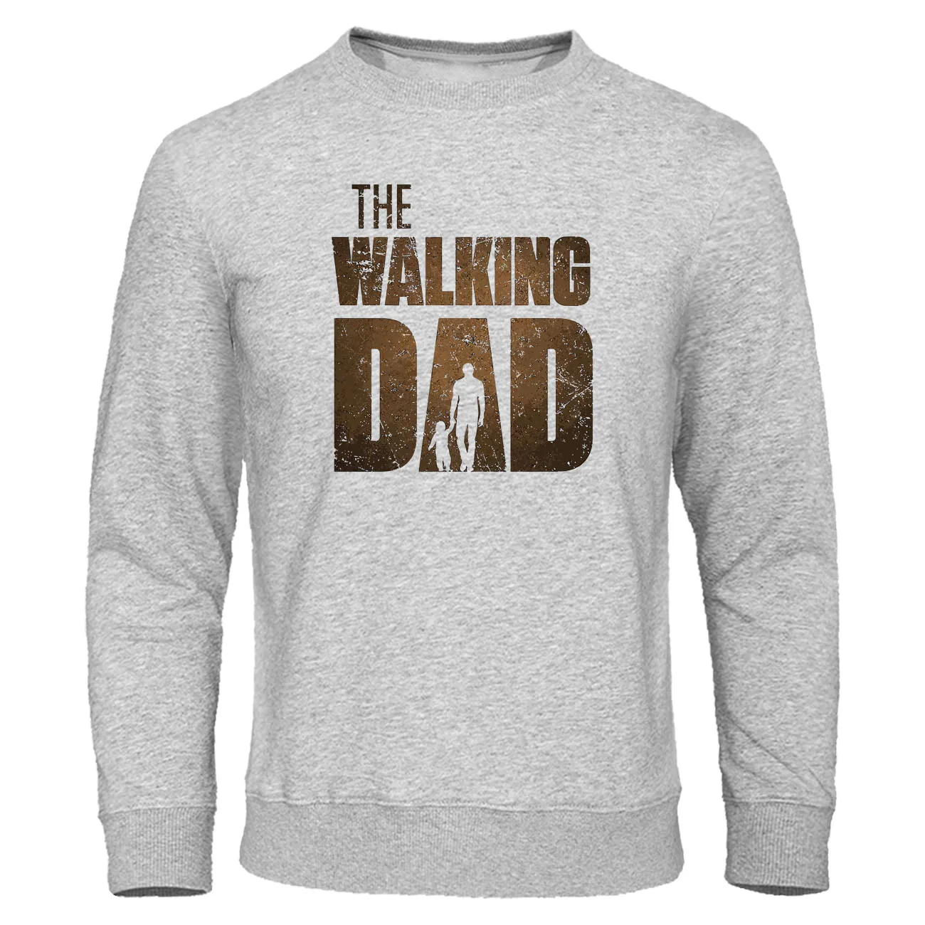 

The Walking Dad Hoodies Men Autumn Winter Mens Hooded Sweatshirt Fleece Warm Hoodie Tracksuit Casual Hoody Hip Hop streetwear