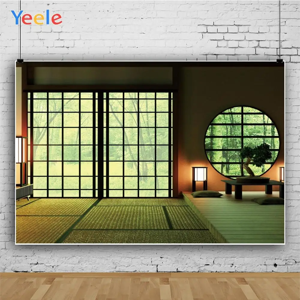 Yeele гостиная японский стиль дом окно интерьер портрет фотографии фоны для фотографий фоны для фотостудии