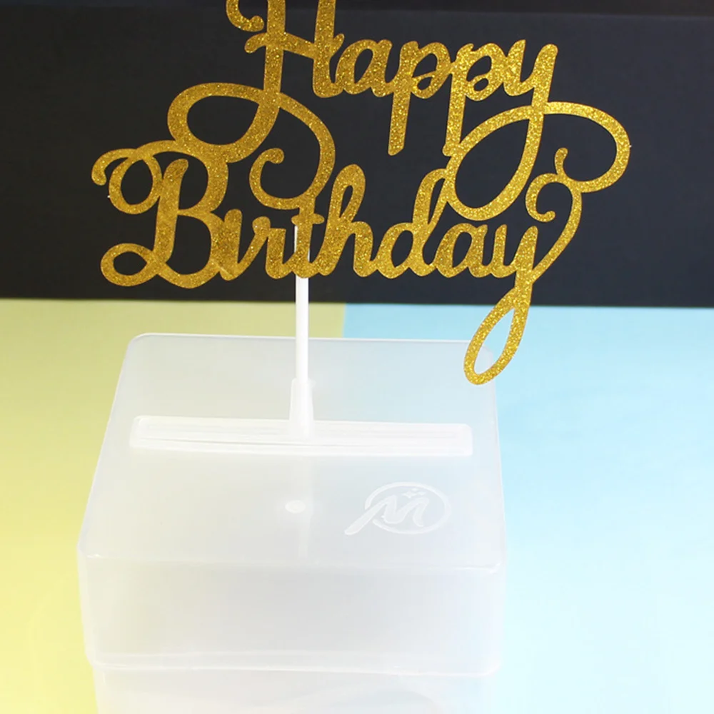 

Baking Decoration Transparent Money Box Send Bag Cake Supplies Birthday Cake Decoration Cake Cash Box