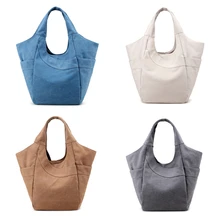 Женская модная Холщовая Сумка, Большая вместительная сумка для путешествий, износостойкая сумка на одно плечо, Женская Повседневная сумка, Холщовая Сумка, Bolsos Mujer