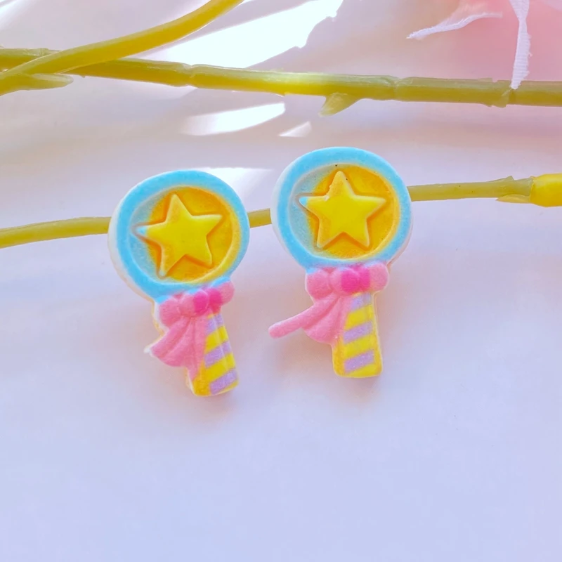 10Pcs New Kawaii Resin Mixed Cartoon Mini Unicorn Series Flat Back Cabochon Crafts Clothing DIY Scrapbooking Accessories