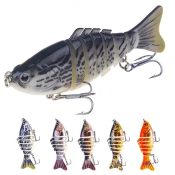 

1 PCS 16g/10cm Fishing Lures Sinking Swing Swim Wobblers Multi Jointed Swimbait Artificial Multi-Segment Baits Fishing Tackle