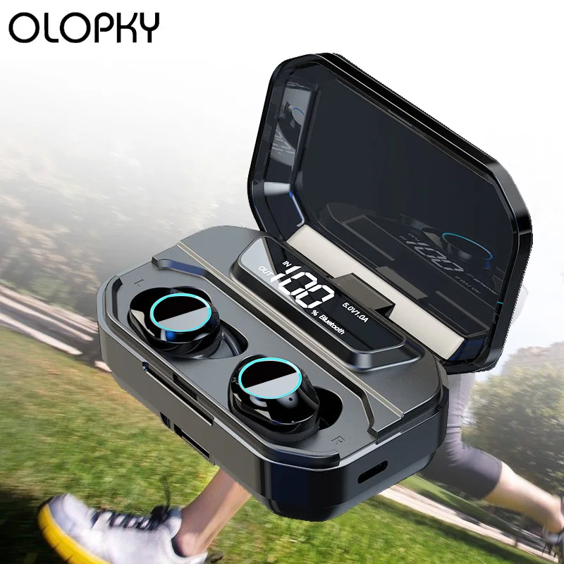 

TWS-G02 Bluetooth V5.0 Stereo Wireless Earphone HIFI Sound Music Sport Headset IPX7 Waterproof For Xiaomi Huawei Samsung PK X6